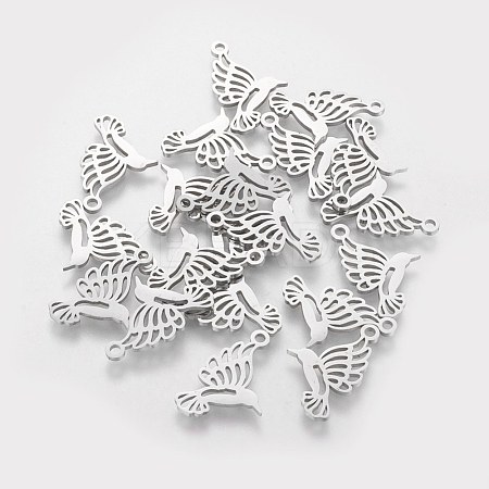 Non-Tarnish 201 Stainless Steel Pendants STAS-S105-T203-1