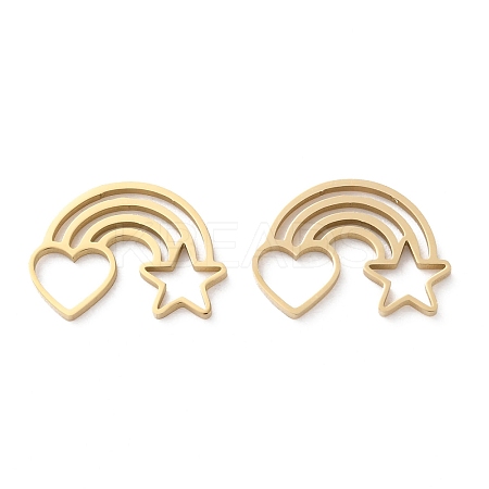 Ion Plating(IP) 304 Stainless Steel Cabochons STAS-Q333-26G-1