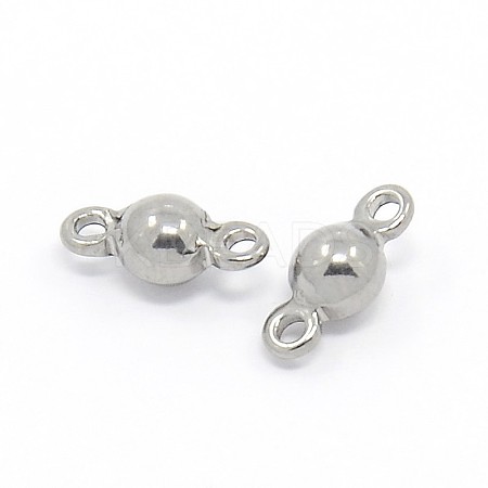 Tarnish Resistant 304 Stainless Steel Links connectors LS-STAS-O031-C33-1