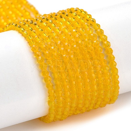 Transparent Glass Beads Strands GLAA-H021-03-06-1