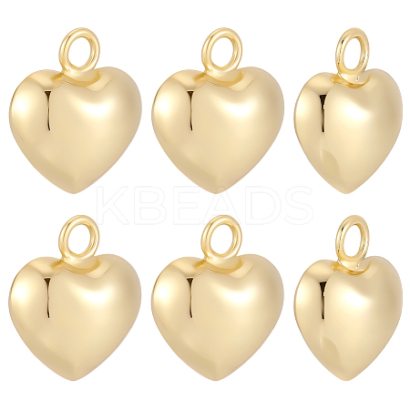 10Pcs Brass Pendants KK-BBC0025-54-1