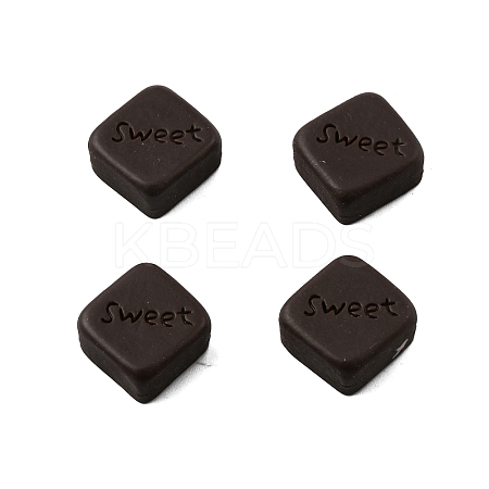 Imitation Food Resin Cabochons LS-RESI-WH0035-18A-A03-1