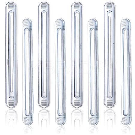 8Pcs Self-adhesive Silicone Anti-collision Strips SIL-GA0001-28-1