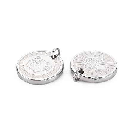 Non-Tarnish 304 Stainless Steel Pendants STAS-N097-159P-1