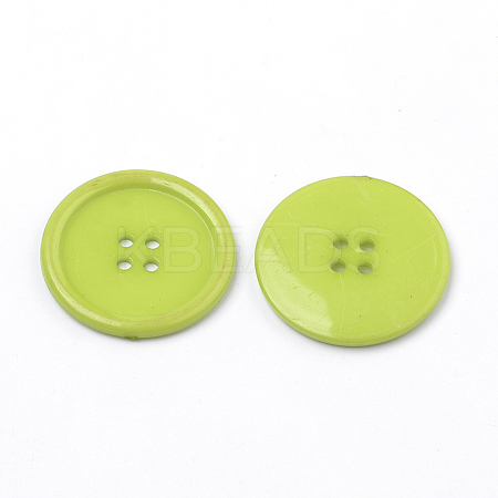 4-Hole Acrylic Buttons BUTT-Q037-01H-1