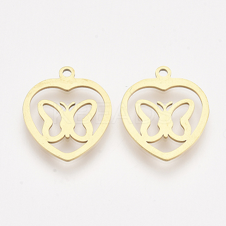 201 Stainless Steel Pendants LS-STAS-T044-135G-1