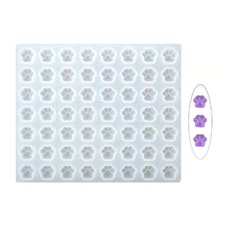 Paw Print Silicone Wax Melt Molds SIMO-TAC0001-09A-1