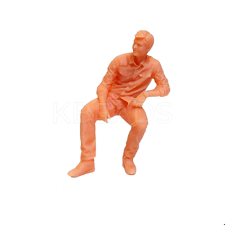 Miniature Resin Human Figurines MIMO-PW0001-180F-1