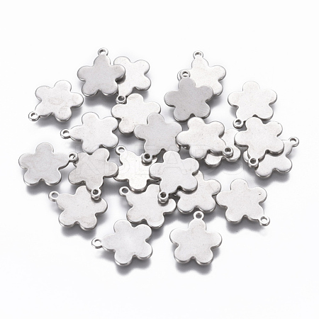 Tarnish Resistant 201 Stainless Steel Charms STAS-L234-097P-1