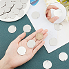 304 Stainless Steel Stamping Blank Tag Pendants STAS-UN0016-31P-3