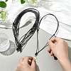 20Pcs 2 Colors Waxed Polyester Cord Necklaces Making NJEW-FS00015-8