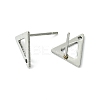10Pcs 201 Stainless Steel Stud Earring Findings with Hole EJEW-FS0001-14A-2