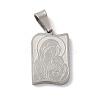Non-Tarnish Mother's Day Theme 304 Stainless Steel Pendants LS-STAS-D069-01A-P-1