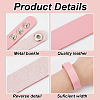 30Pcs 30 Colors PU Leather Braided Cord Bracelet BJEW-AN0001-85-3
