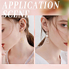 DIY 304 Stainless Steel Heart Dangle Earrings Making Kit DIY-DR0001-41-6
