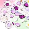 Polyester Artificial Rose Flower Petals AJEW-WH20067-107A-3