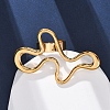 304 Stainless Steel Adjustable Open Cuff Rings for Women LS-RJEW-A064-01G-2
