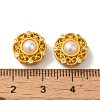 Rack Plating Hollow Brass Cubic Zirconia Beads KK-K381-21B-MG-3