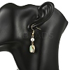 304 Stainless Steel Dangle Earrings EJEW-JE07160-2