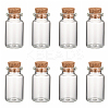 Glass Jar Glass Bottles X2-AJEW-H004-7-1-1