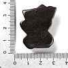 Natural Silver Sheen Obsidian Pendants G-G098-06-3