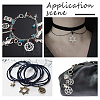 60Pcs 10 Style Tibetan Style Alloy Pendants FIND-PH0009-15-4