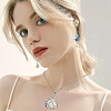 3Pcs 3 Styles 304 Stainless Steel Macrame Pouch Pendant Necklaces NJEW-YW00006-6