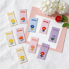 150Pcs 6 Styles Polyester Rectangle Clothing Label DIY-CY0003-86-4