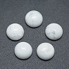 Natural Howlite Cabochons G-P393-R32-4MM-1