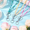 Handmade Polymer Clay ID Card Neck Strap Card Holder HJEW-JM02508-1