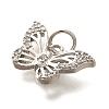 Rack Plating Brass Micro Pave Cubic Zirconia Pendant KK-H508-27P-2