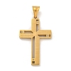 Ion Plating(IP) 304 Stainless Steel Pendants STAS-D110-18G-1