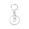 Iron Alloy Lobster Claw Clasp Keychain LS-KEYC-D016-S-1