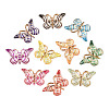 Printed Translucent Acrylic  Pendants OACR-T028-17C-1