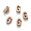 Ion Plating(IP) 304 Stainless Steel Charms STAS-K216-41G-RG-3