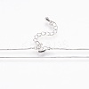Brass Chain Necklaces NJEW-P222-05P-2