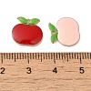 Teachers' Day Brass Enamel Charms KK-S368-01G-3