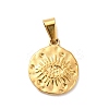 PVD Vacuum Plating 304 Stainless Steel Pendants STAS-F277-30G-1