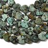 Natural African Turquoise(Jasper) Beads Strands G-A272-A01-25-6