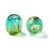 Painted Acrylic Beads OACR-Z010-03B-2