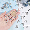   24Pcs 6 Style 304 Stainless Steel Charms STAS-PH0001-74-3