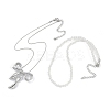 Fashionable Necklace Sets NJEW-K384-06P-2