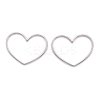 Non-Tarnish 304 Stainless Steel Linking Rings STAS-M291-07B-P-2