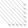 Iron Cable Chain Necklace Making MAK-YW0001-13-1