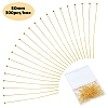 300Pcs Brass Ball Head pins KK-YW0002-27-1