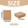 Kraft Cotton Filled Cardboard Paper Jewelry Set Boxes LS-CBOX-R036-11A-9
