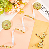 Polyester Bees Printed Grosgrain Ribbons SRIB-WH20020-018A-3