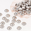 Rondelle Tibetan Silver Spacer Beads AB937-NF-1