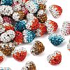 Gradient Color Polymer Clay Grade A Rhinestone Beads RB-A049-M-1