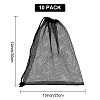 Polyester Mesh Drawstring Storage Bags LS-ABAG-WH0044-49C-2